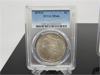 1878 - S Morgan Silver Dollar