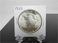 1922 - P Peace Dollar