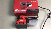 Bauer palm finishing sander, works