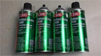 4 cans of contact cleaner 2000