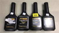 Four 12oz bottles of power steering fluid