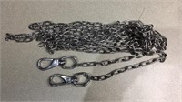 15' light duty chain with clasps