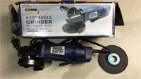 Chicago Electric 4.5" angle grinder, works