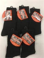 5 New Pairs Boys Sport Socks Size 8-10