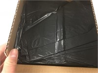 Box of 100 Black Garbage Bags 42x48"