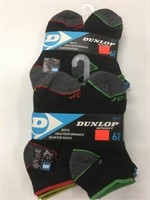 12 New Pairs Dunlop Boys Sport Socks Size 6-8