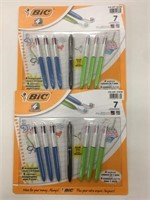2 New Bic Pen Sets