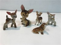 Porcelain figurines 2.5” tall