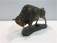 Buffalo figurine. 12” long.