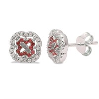 Gorgeous Garnet Designer Earrings