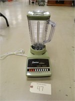 Vintage Olive color blender Osterizer Galaxie