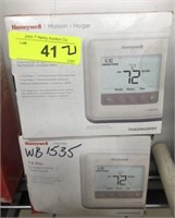 2 HONEY WELL T4 PRO THERMOSTATS