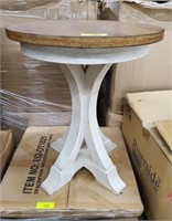 ROUND CHAIR SIDE TABLE DISPLAY