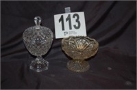 7" Candy Dish with Top and Bowl