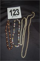 Costume Jewelry Pearl Necklaces