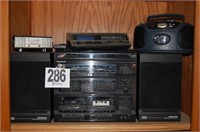Boombox, Alarm Clock, Panasonic Personal Radio