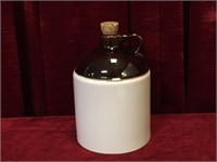 1931 Crock Whisky Jug - Canada - 6"dia x 8"