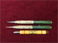 3 Vintage John Deere Advertising Pencils