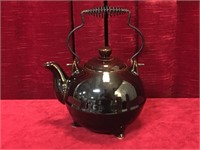 Pottery Teapot w/ Wire Handle