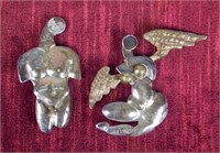2 Luna Parc Ricky Boscarino Silver & Bronze Pins