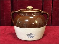Vintage 2qt Stoneware Bean Pot