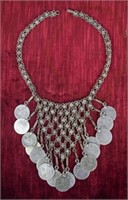 19th Century Ottoman Coin Necklace