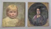 Two 19th Century Portraits