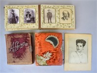 3 Victorian Photo Albums & Cabinet Cards