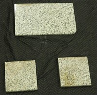 Three Granite Tiles