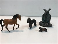 Metal figurines