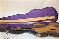 Vintage Violin & bow in case - Nichoals Amati