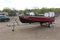 14' Aluminum Fishing Boat