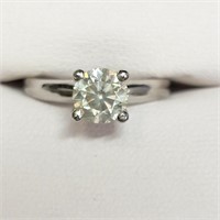 Certified  Diamond(1.09Ct,Si,J-K) Ring