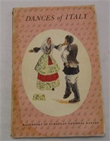 1950 Dances of Italy Book