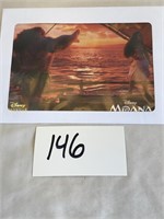 Disney movie club collector lithograph Moana