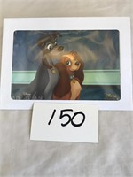 Disney movie club collector lithograph l