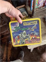 Battle Star Galactica  Vintage Metal Lunch Box
