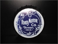 Ford Motor Co Bottle Cap Sign