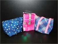 3 New Girls Lunch Bags