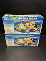 2 New Battery Operated Inflatable Boats