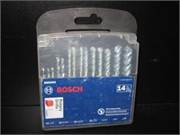 New Bosch 14pc Rotary Drill Set