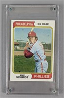 1974 Topps Mike Schmidt Baseball Card #283