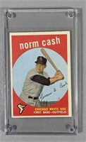 1959 Topps Norm Cash Baseball Card #509