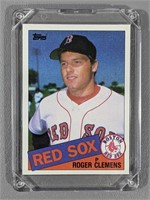 1985 Topps Roger Clemens Baseball Card #181