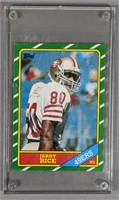 1987 Topps Jerry Rice Football Card #161 *Rookie*
