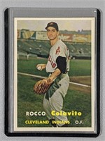 1957 Topps Rocky Colavito Baseball Card #212