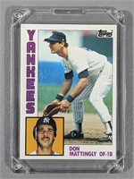 1984 Topps Don Mattingly Baseball Card #8 *Rookie*