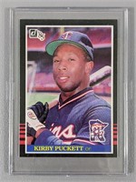 1985 Donruss Kirby Puckett Rookie Card #438