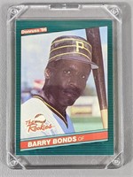 1986 Donruss Barry Bonds Rookie Card #11