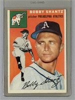 1954 Topps Bobby Shantz Baseball Card #21